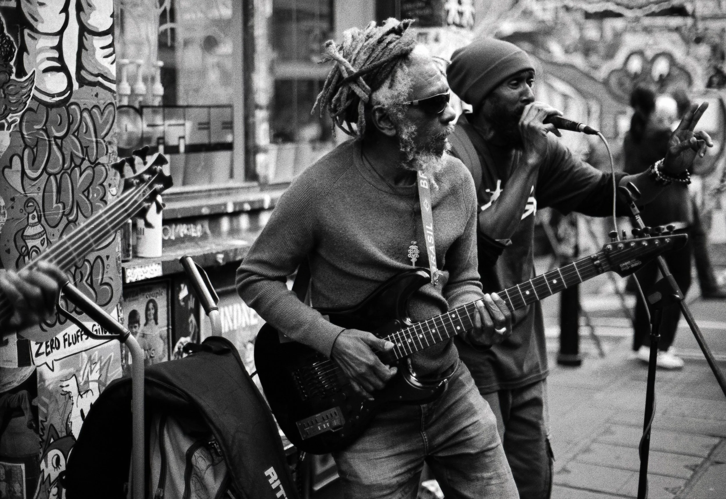 REGGAE GROUP : Brick Lane Festival
Sept 2026. Canon EOS1N | TRI-X (rated 650)  | 50mm at f5.6