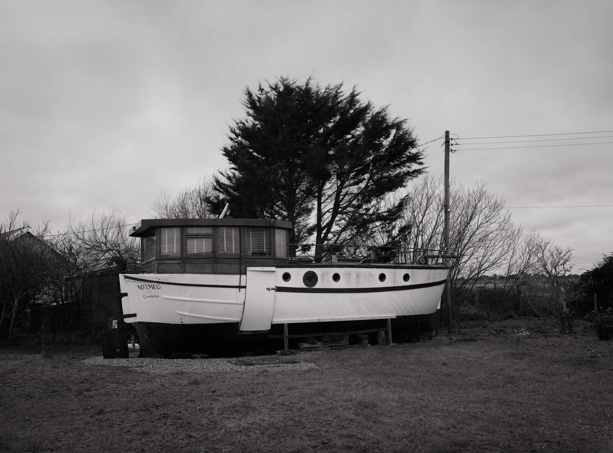 Boat Moored in Garden | Shingle Street 