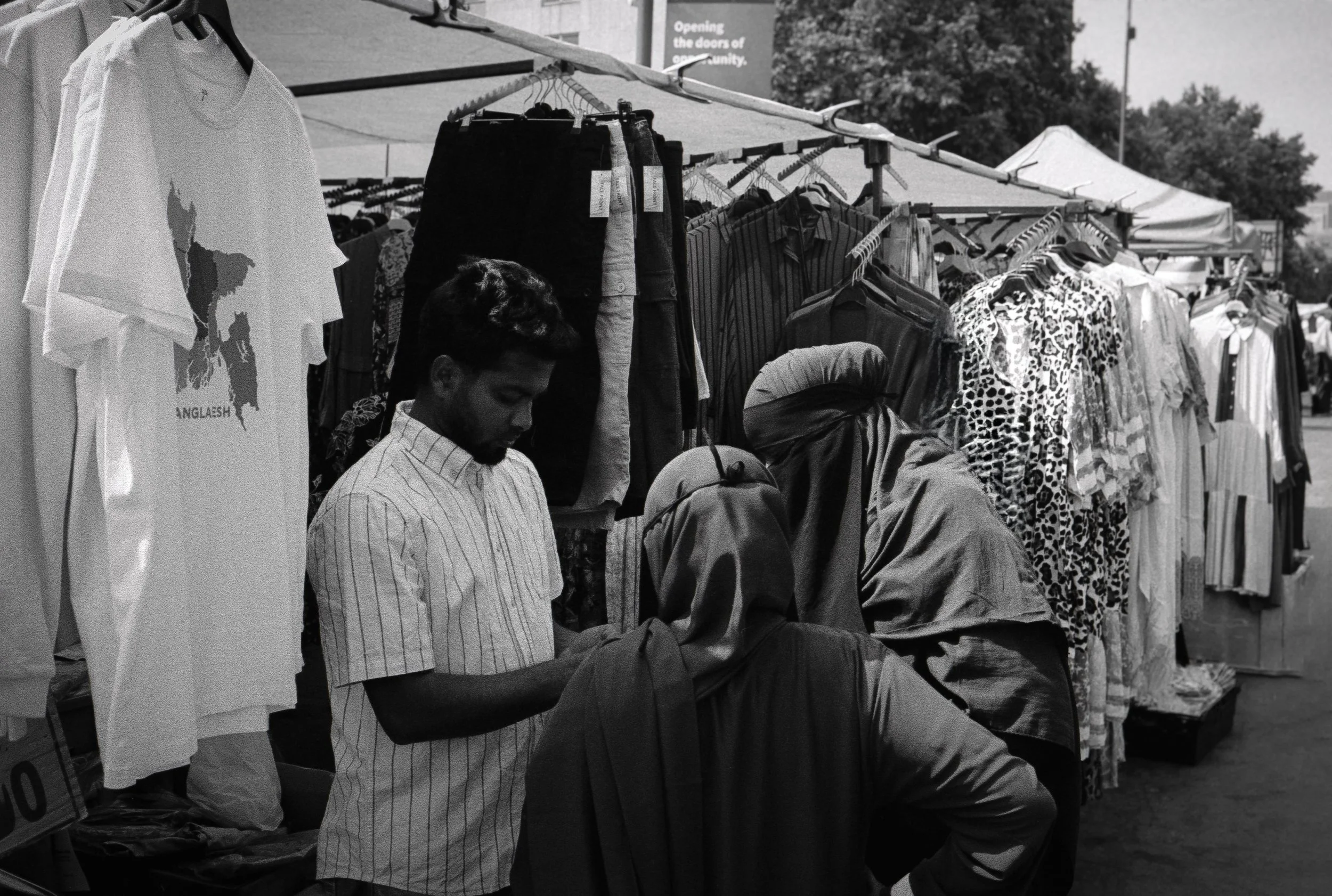 SUCCESSFUL SALE : Whitechapel Market,
July 2026. OM2 | TRI-X  400 (rated 800)  | 35mm at f11