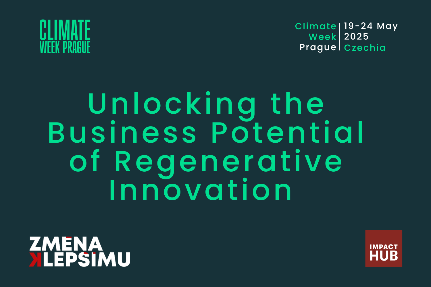 Unlocking the Business Potential of Regenerative Innovation - Workshop