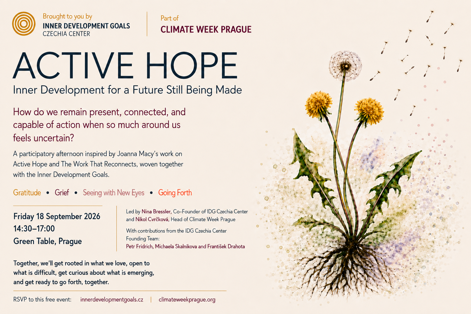 Active Hope: Inner Development for a Future Still Being Made