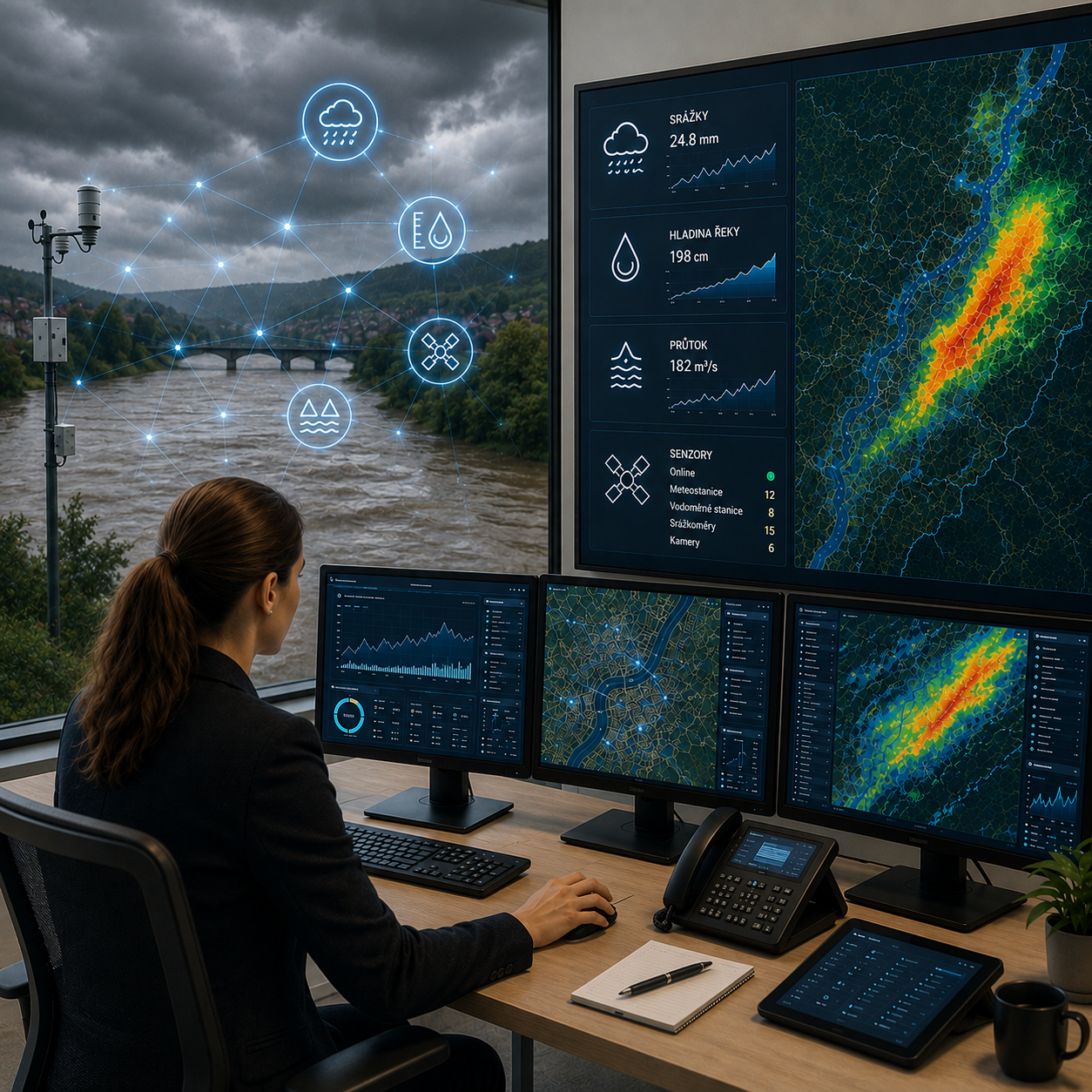 Jak mohou inovace ochránit Česko před velkou vodou? Data, technologie a AI v boji proti klimatickým rizikům&nbsp;