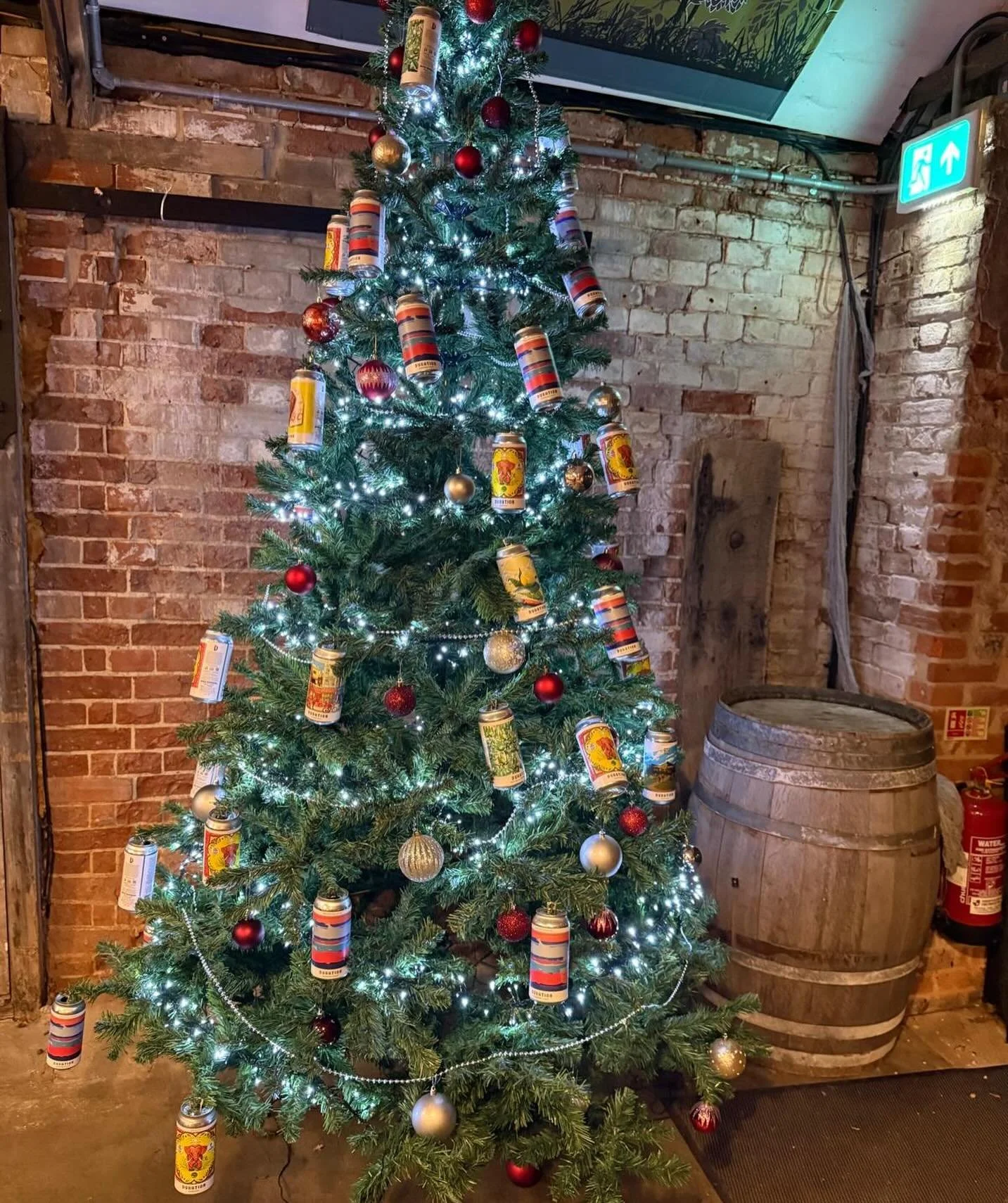 Easiest job of the year has been drinking enough @durationbeer to decorate our tree&hellip; 🌲 

Reminder we&rsquo;re open from 17:00 tomorrow!  Music all night &amp; Food from 18:00.  No tickets required just come on down 🍻 

See you tomorrow 

#st