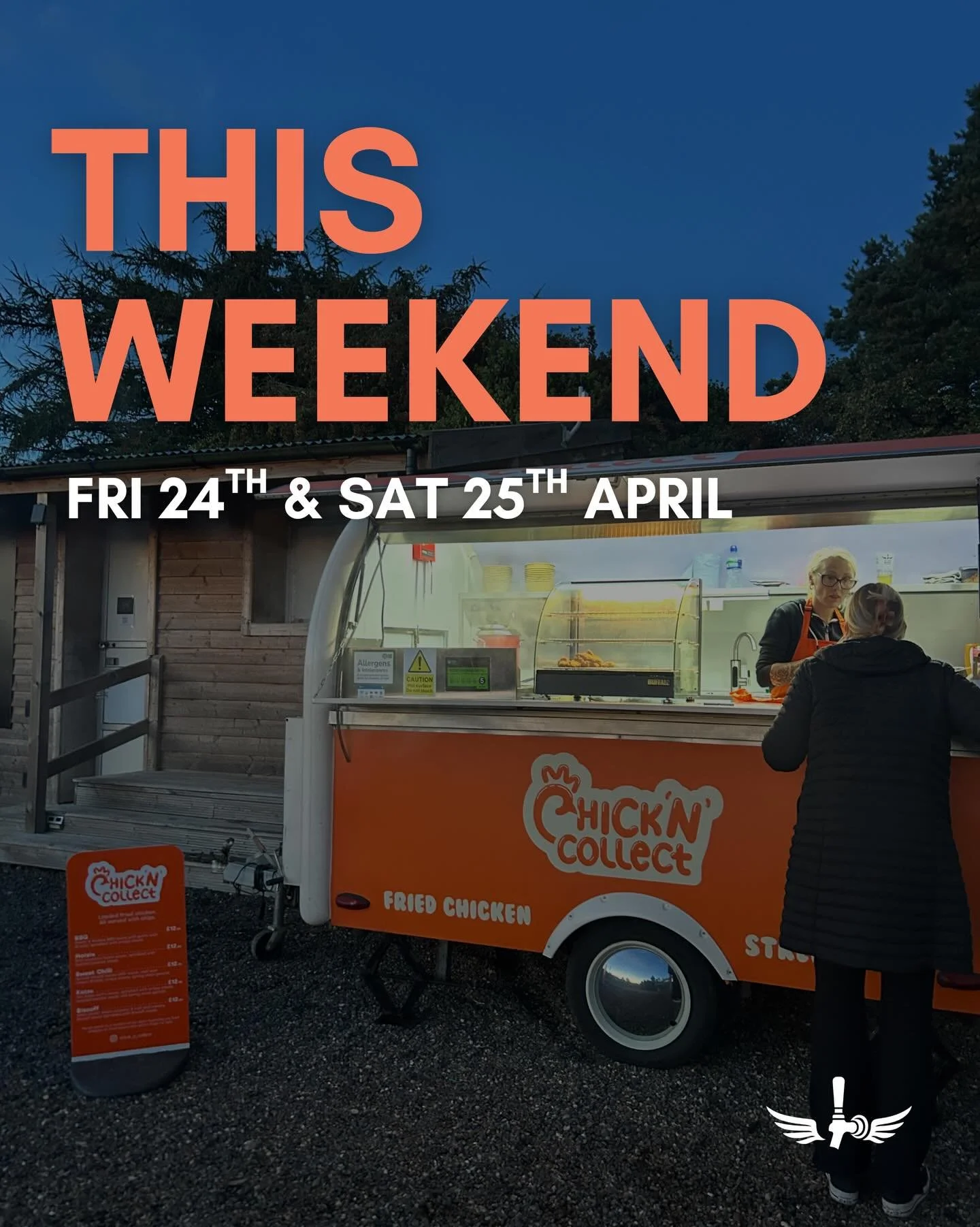 Big Weekend Ahead! ⬇️

Friday 24th-
🍕 Pizza by @onthehill_diss from 5pm
🎧 Vinyl DJ @soundwax_ from 6pm

Saturday 25th-
🍗 Fried Chicken Loaded Fries by @chick_n_collect from 6pm
🎸 Live Music by @jazzbullenmusic from 7pm

Following on from another 