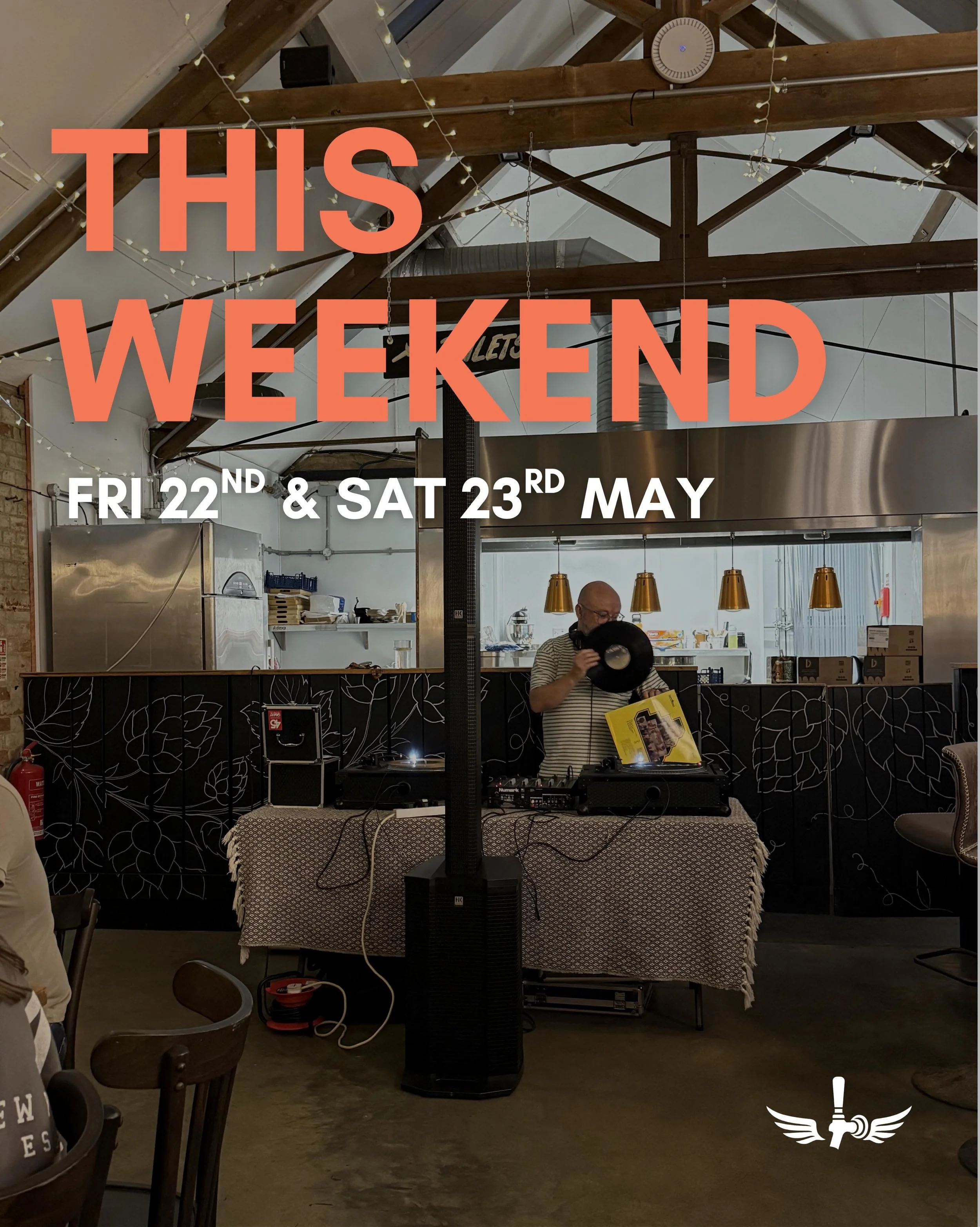 Ready for a sunny bank holiday this weekend ☀️ 

Open Friday &amp; Saturday from 5pm

Friday 22nd -
🎧 @soundwax_ Vinyl DJ from 6pm
🍔 Star Wing Burgers &amp; Fries from 6pm

Saturday 23rd -
🍕 @onthehill_diss Pizzas from 5:30pm

Don&rsquo;t forget H