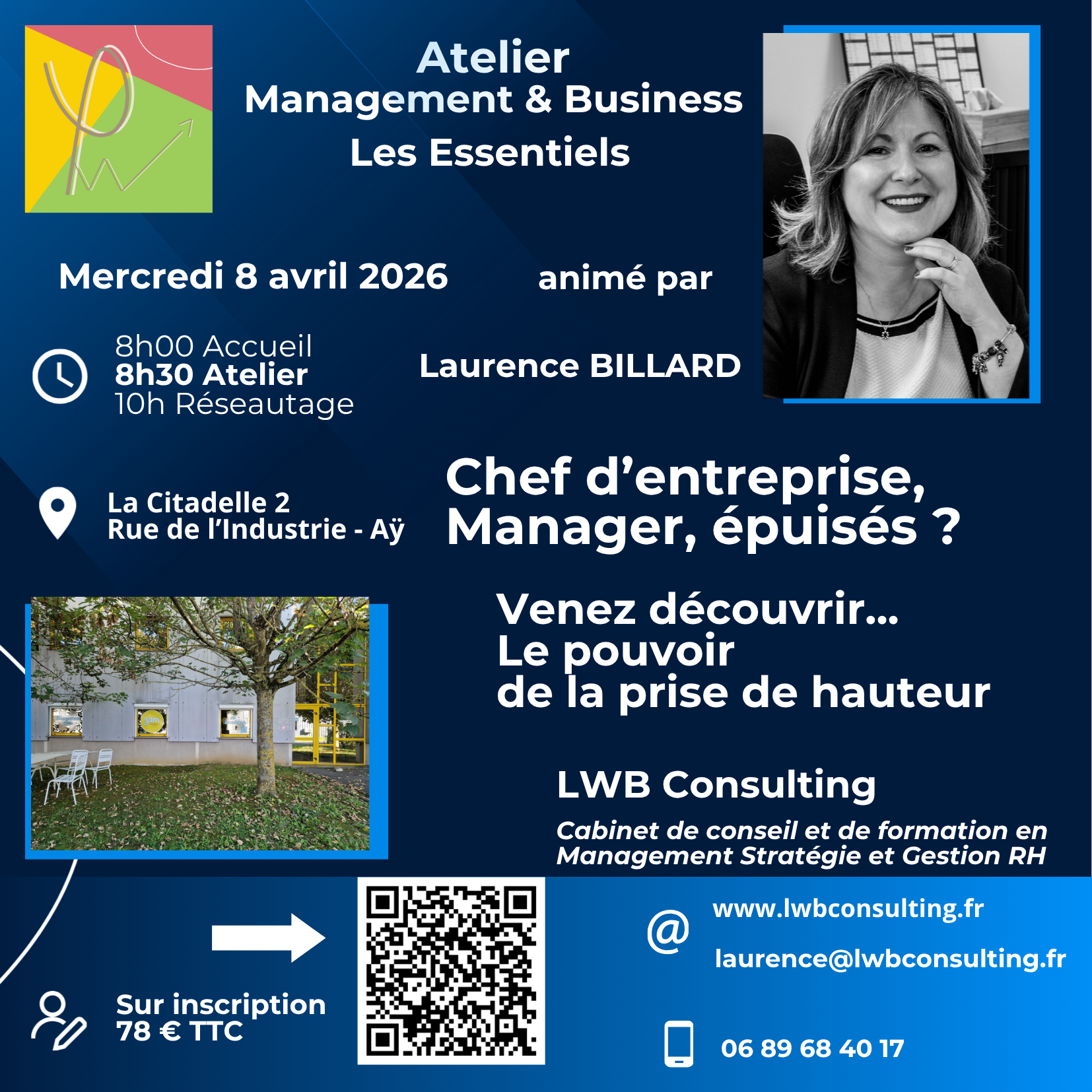 Atelier Management et Business Mercredi 8 avril 26 - RDV à 8h30
