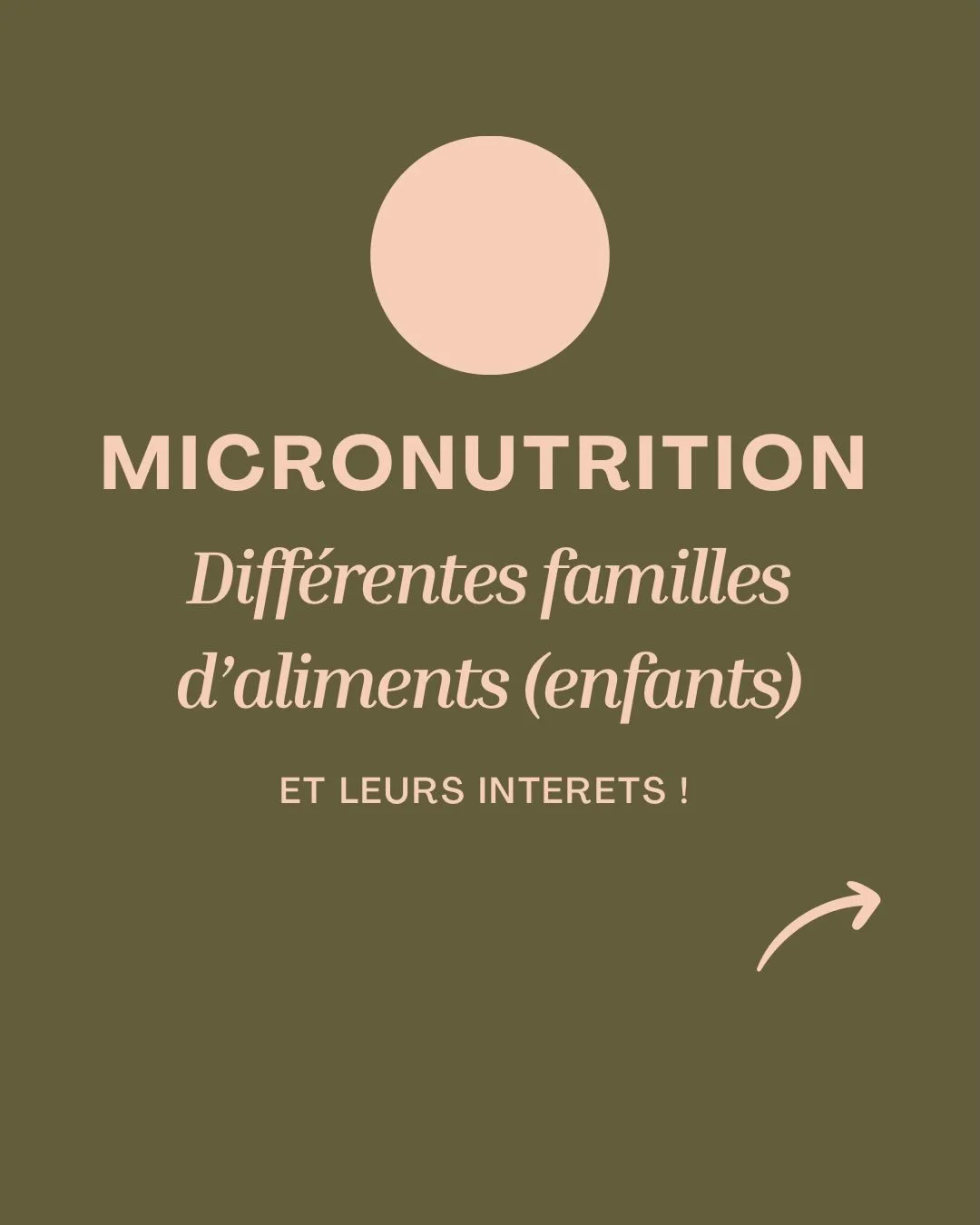 Hello ! 
Micronutrition avec les enfants ! 
Quels sont leurs besoins (famille d&rsquo;aliments)? 

Quels aliments privil&eacute;gi&eacute;s ? Comment &eacute;quilibrer l&rsquo;alimentation de votre enfant sur une journ&eacute;e ou lui apprendre les b