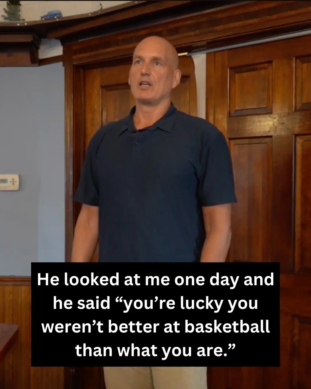 "You're still a child" those words impacted Brian for years to come and helped changed his life for the better. To find out why, click the link below to hear the full story! 

https://www.youtube.com/watch?v=_JpKsxazXF4&amp;t=1150s