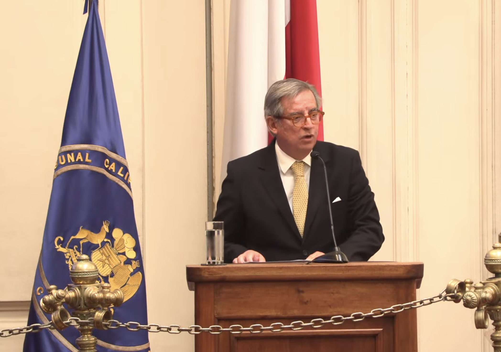 Discurso del Ministro Arturo Prado Puga presidente del Tribunal Calificador de Elecciones (TRICEL) en proclamación de diputados, diputadas y senadores electos