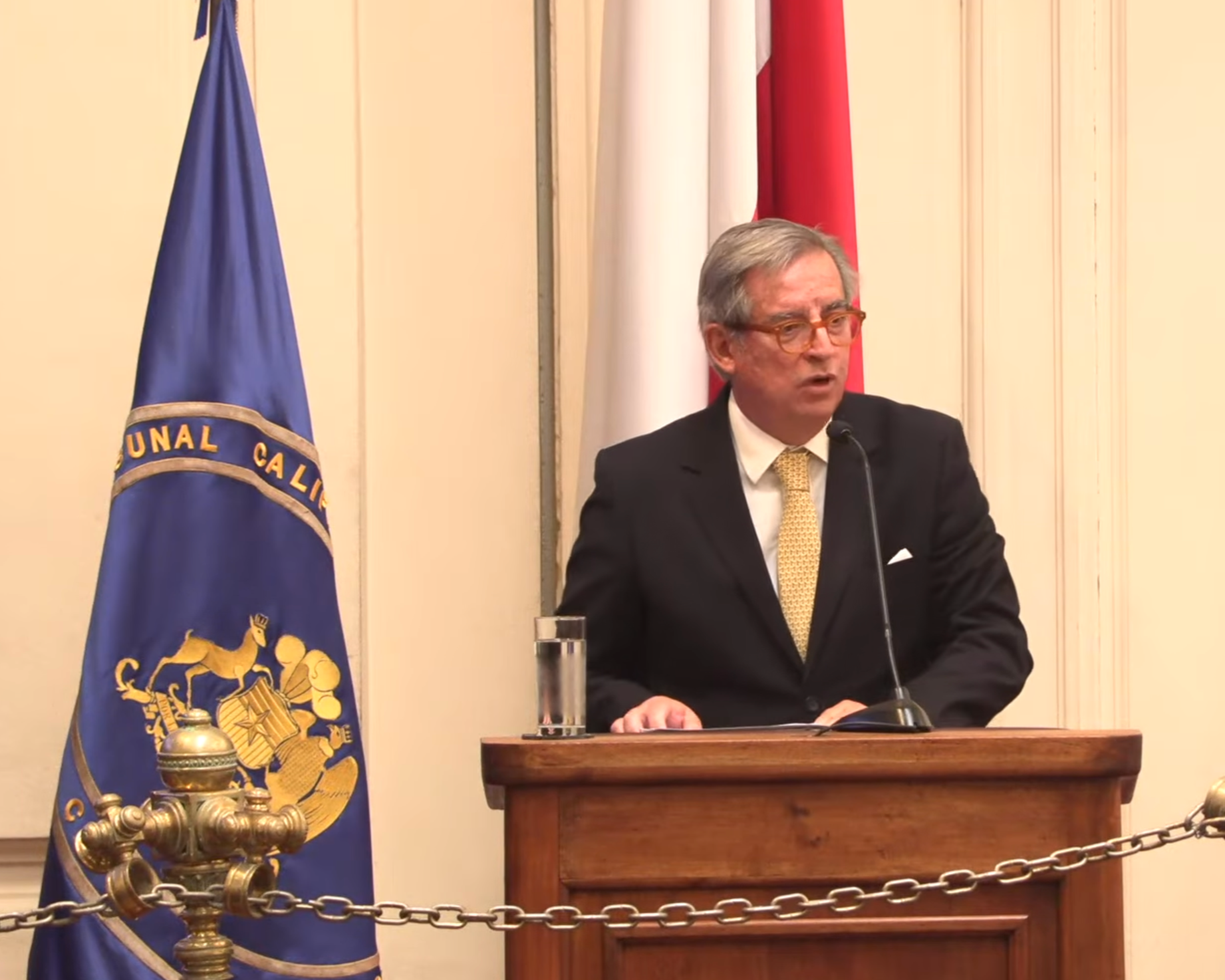 Discurso del Ministro Arturo Prado Puga presidente del Tribunal Calificador de Elecciones (TRICEL) en proclamación de diputados, diputadas y senadores electos