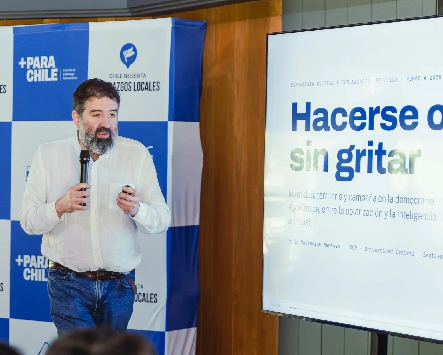 Pablo Matamoros a futuros candidatos: «Hagan una campaña que les permita gobernar después»