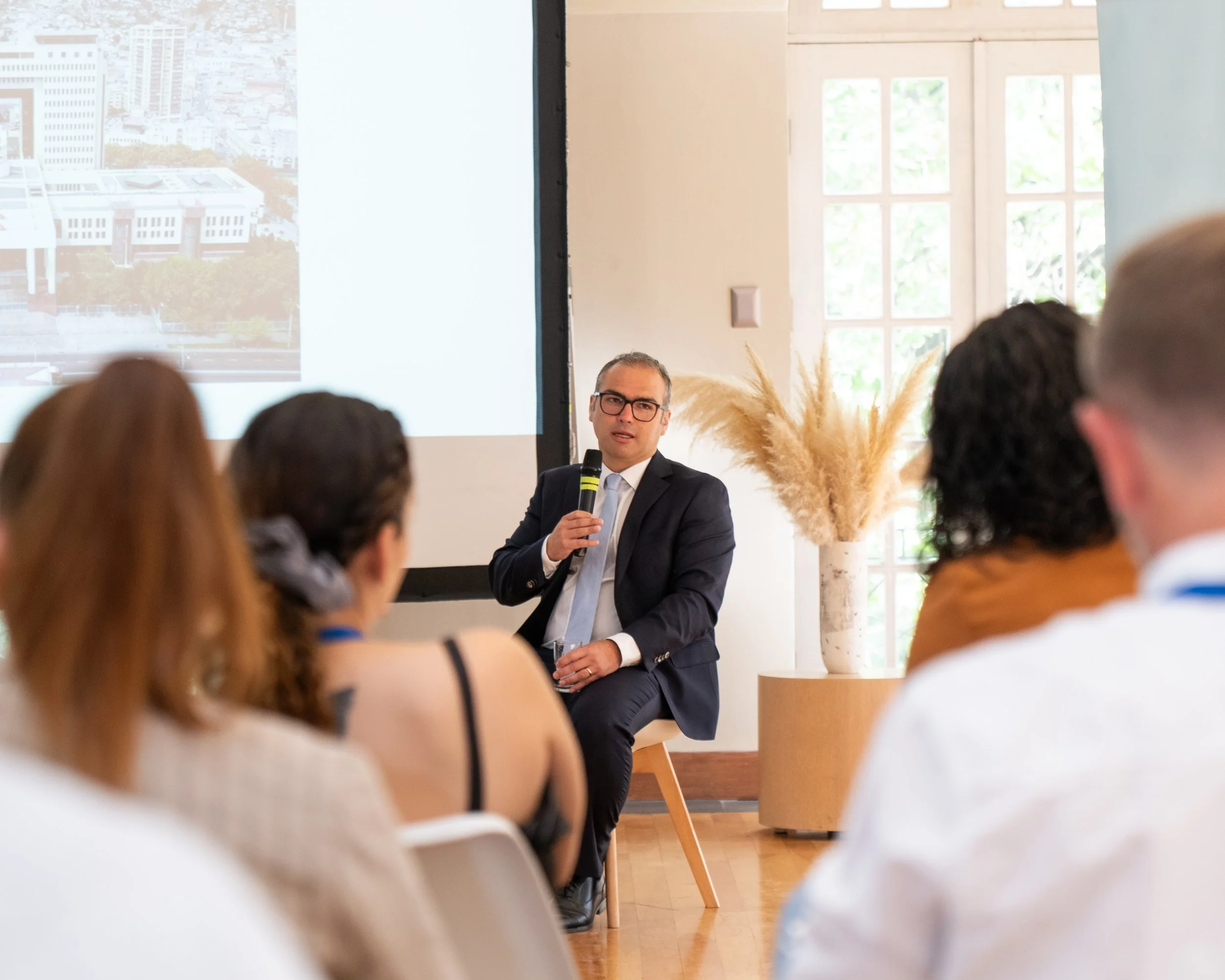 EL director de la Biblioteca del Congreso Nacional, Ignacio Rodríguez, Encuentro de nuevos diputados y diputadas 2026 organizado por Más para Chile