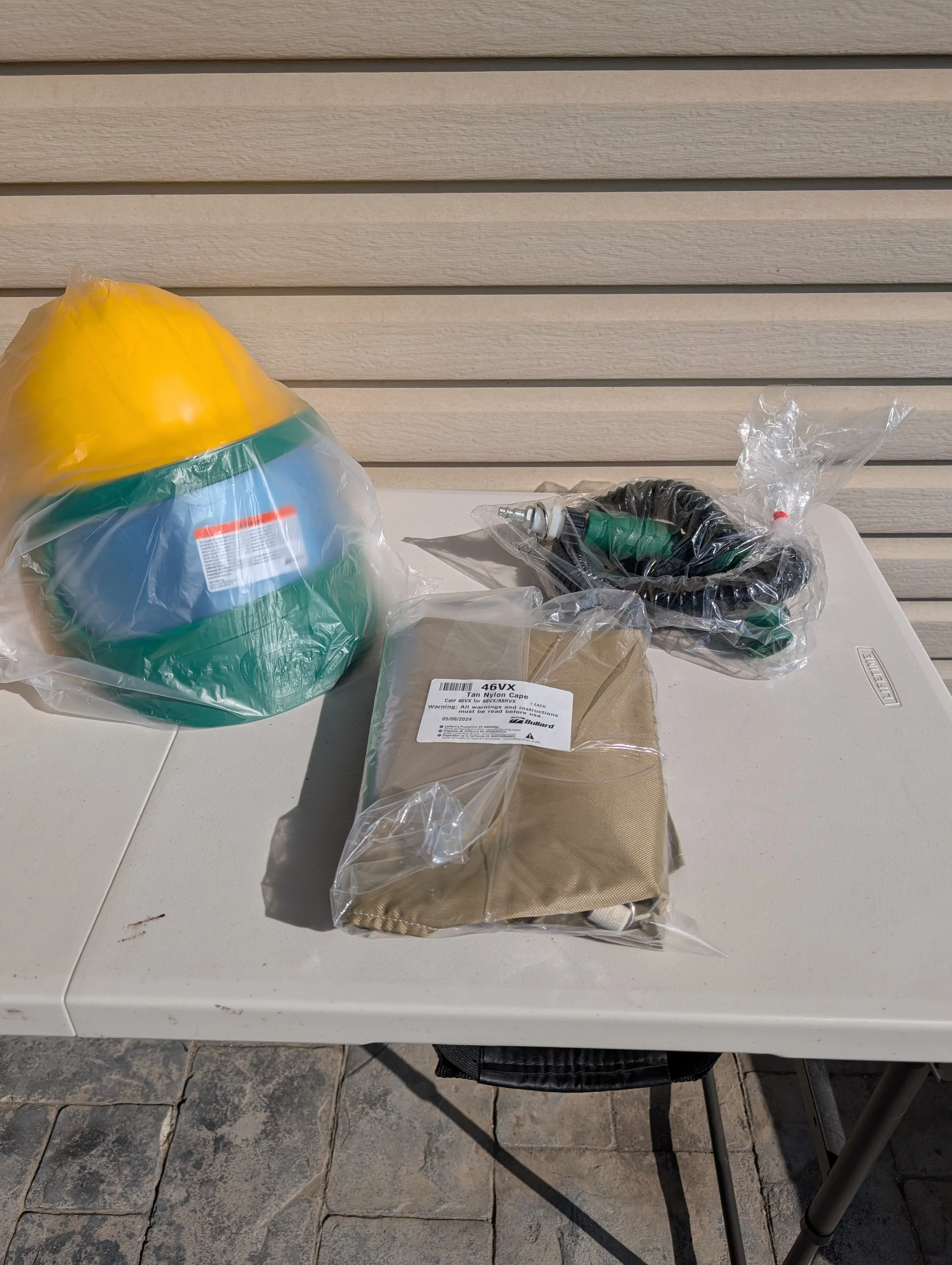 Bullard 88 Blast Hood Fresh Air Respirator