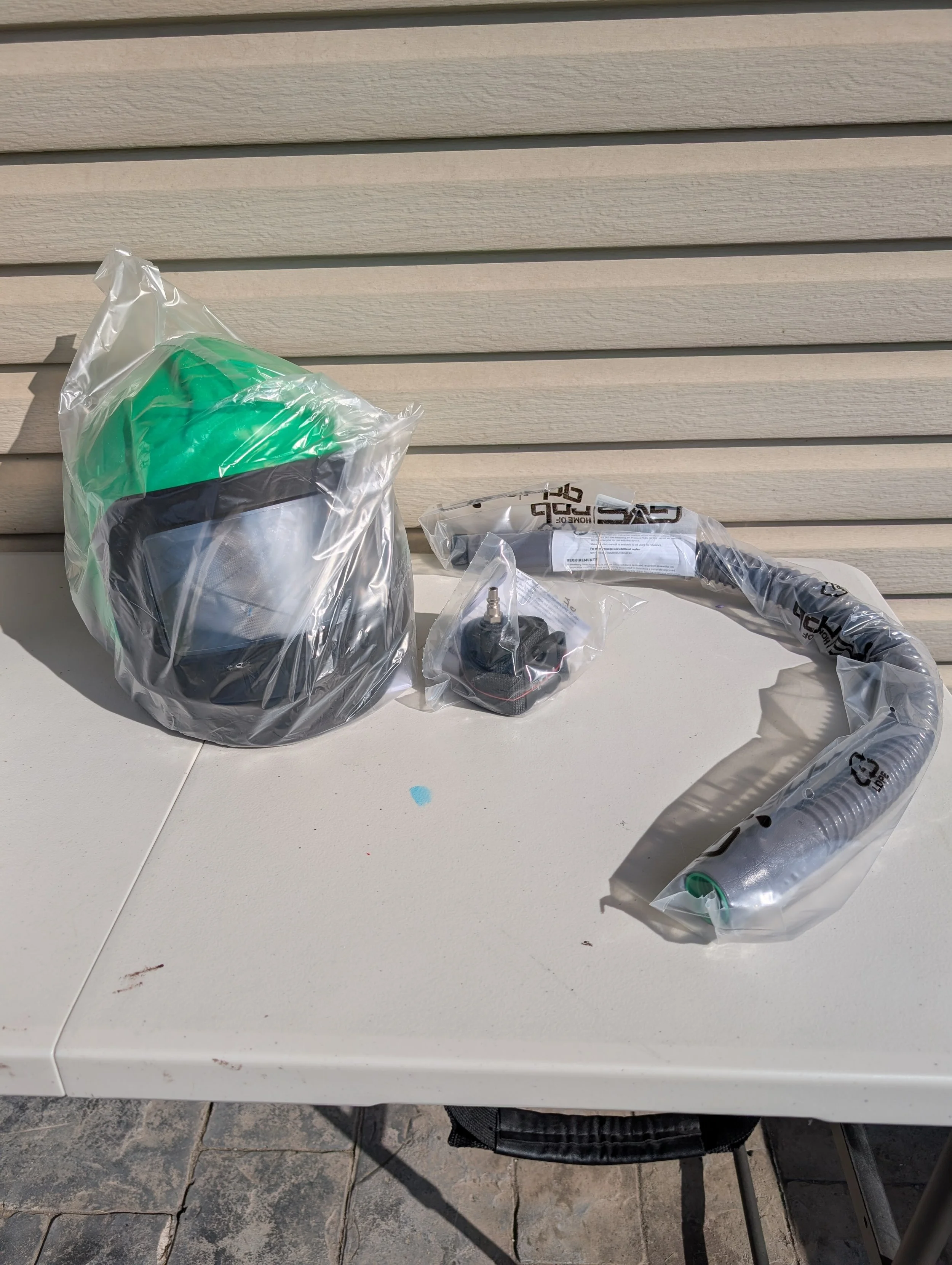 RPB Nova 2000 Blast Hood Fresh Air Respirator