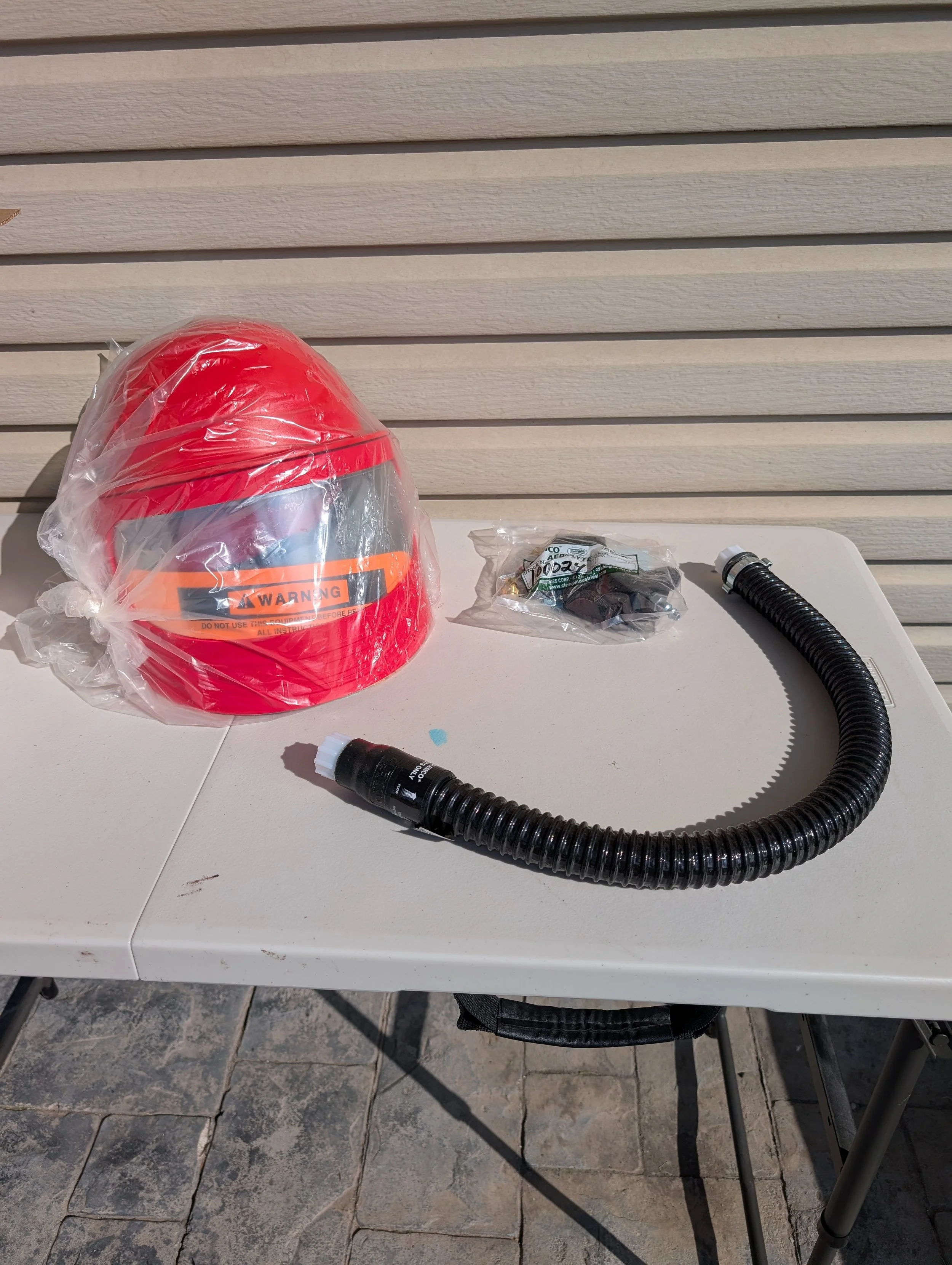 Clemco Apollo 600 Blast Hood Fresh Air Respirator