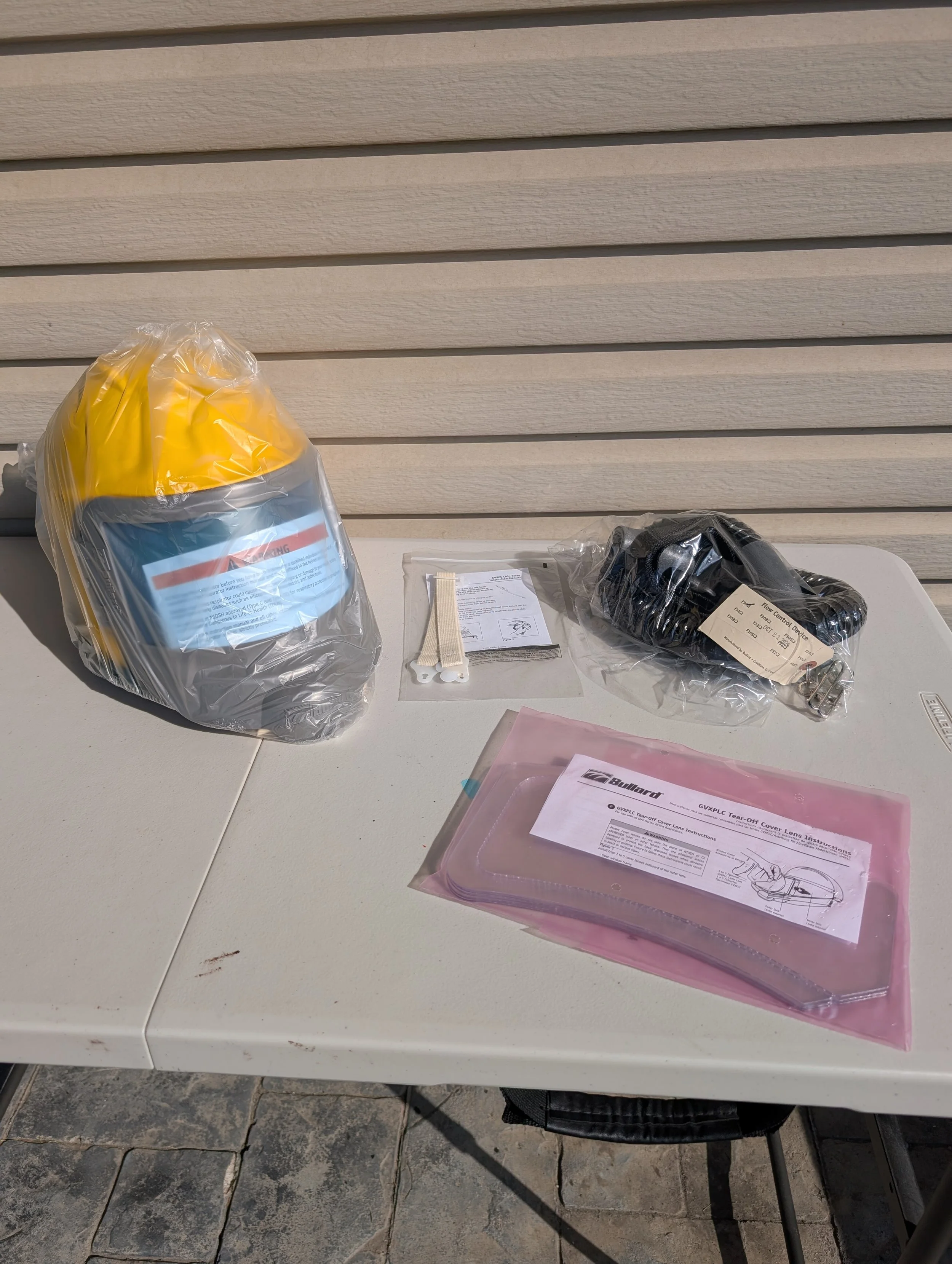 Bullard Gen VX Blast Hood Fresh Air Respirator