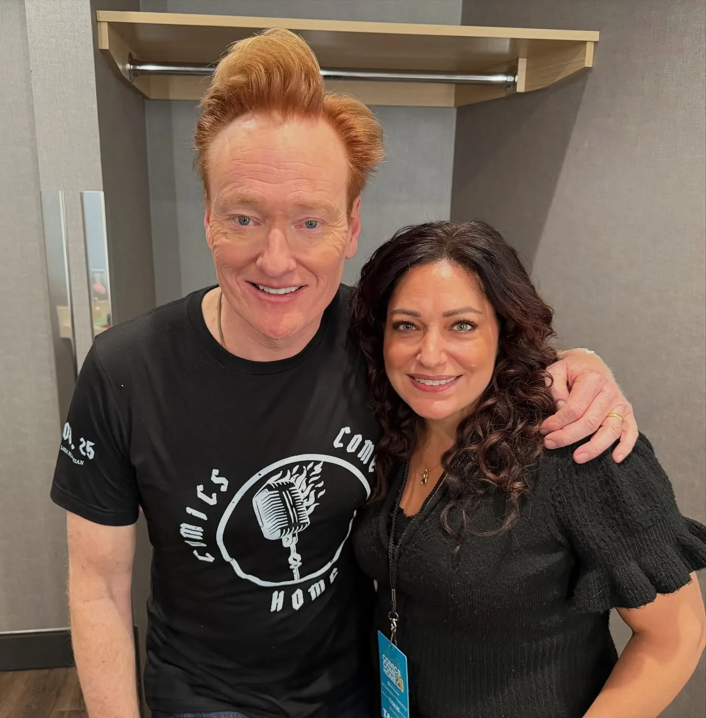 What a fun night for a great cause! 😄

Grooming on Conan &amp; Lenny by me
@artistswithagency @camneelyfdn 

#bostonmakeupartist #cch29 #boston #promua #mensgrooming