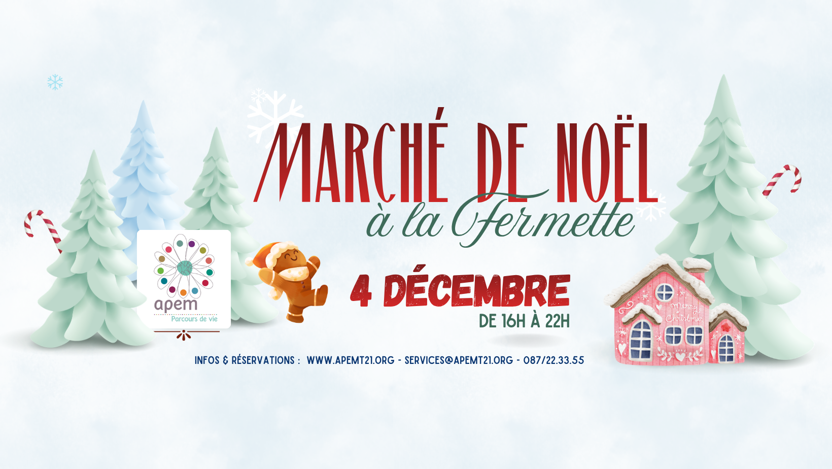 MARCHE DE NOËL A LA FERMETTE