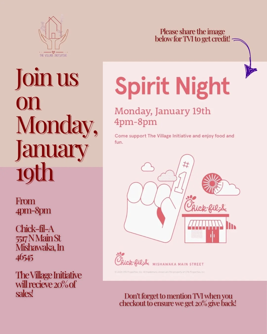 Chick-fil-a Giveback Night