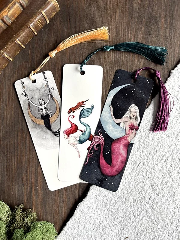 Bookmarks Set - Mermaids