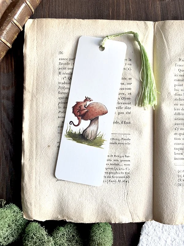 Bookmark - Mushroom Dragon