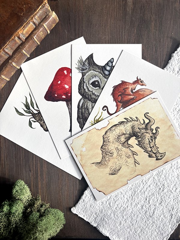 Small Prints Pack - Enchanted Forest (x5)