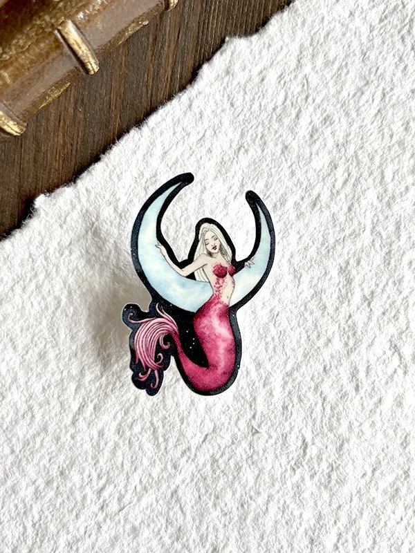 Vinyl sticker - Moon Mermaid