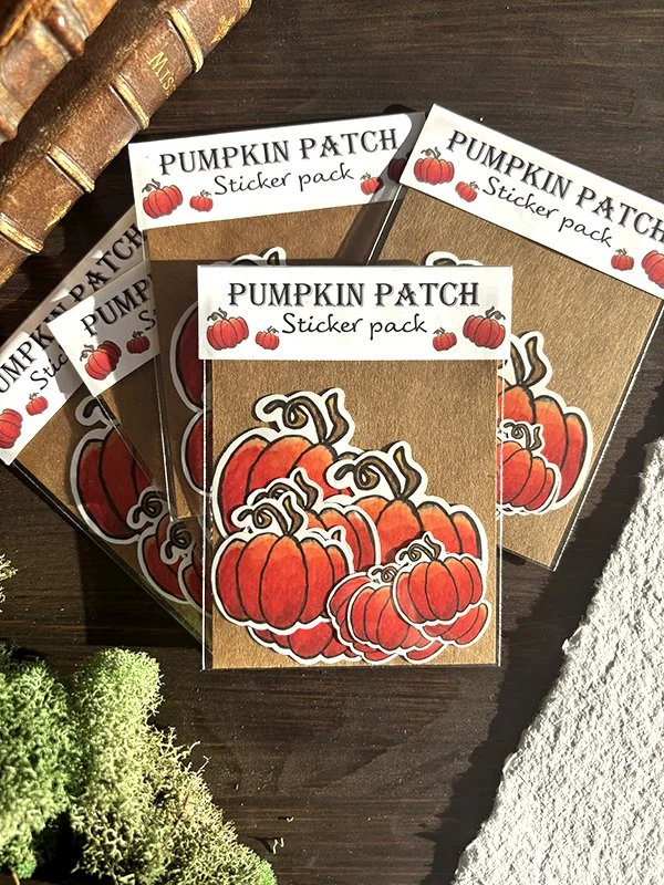 Sticker Pack - x10 Pumpkin Patch