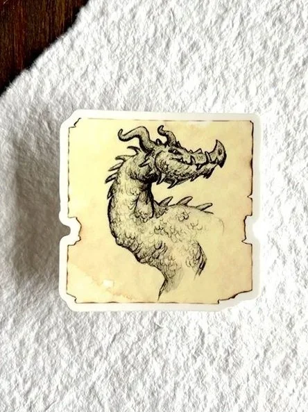 Vinyl sticker - Smaug