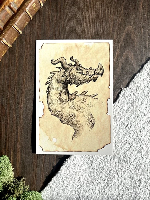 Small Art Print - Smaug
