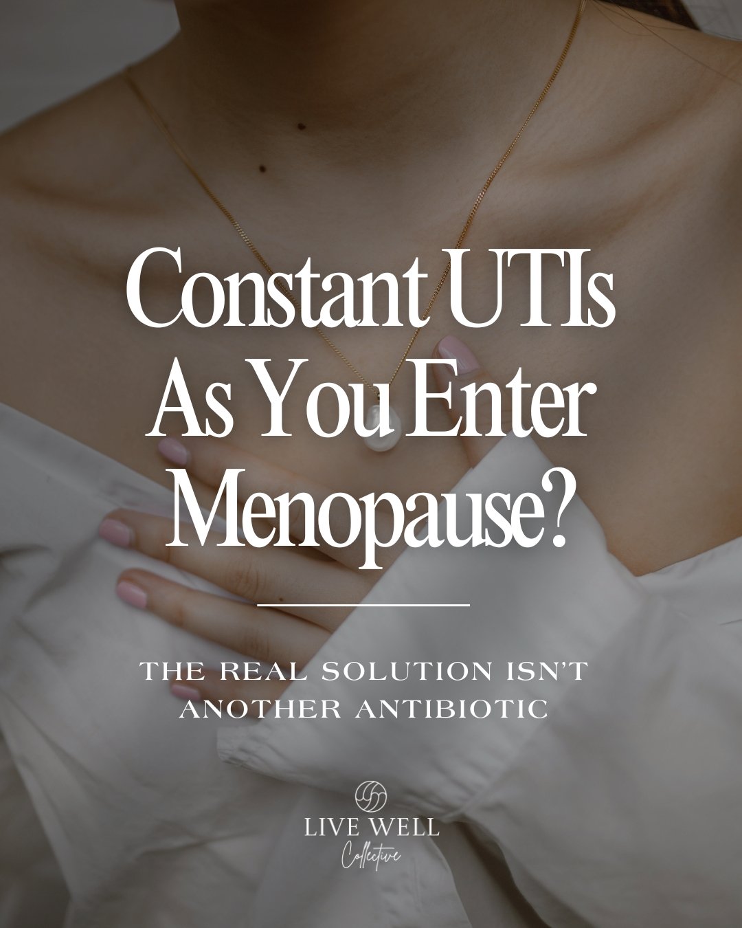 Burning, dryness, or frequent UTIs?

Antibiotics aren&rsquo;t the long-term or often even the first-line answer&mdash;vaginal estrogen is.
We treat GSM (genitourinary syndrome of menopause) safely and effectively to restore your comfort, confidence, 