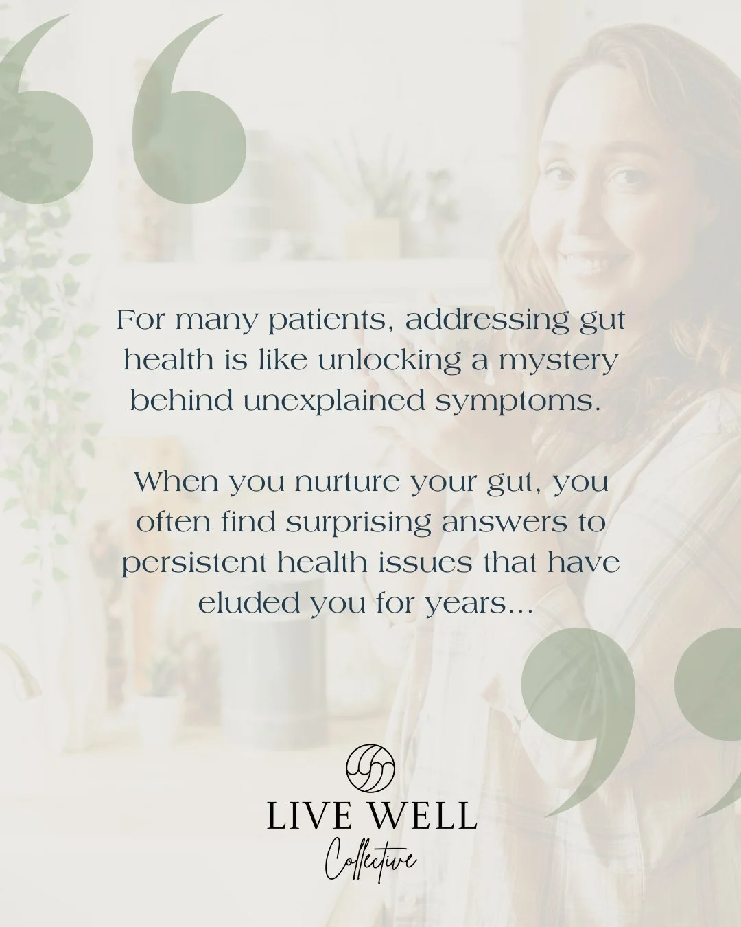 Chronic symptoms often have unexpected roots, and one significant area to consider is gut health. Issues such as fatigue, mood swings, skin problems, and even joint pain can often be traced back to imbalances in the gut microbiome. 

A healthy gut pl