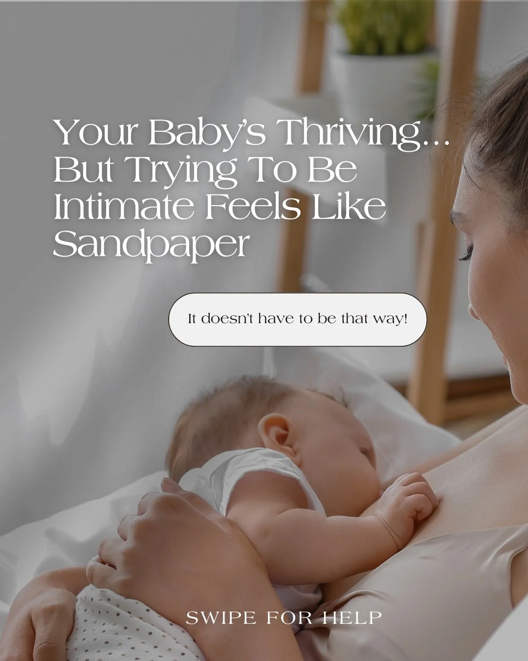 Many women are surprised to learn that breastfeeding affects more than just milk supply.

Lower estrogen levels during this time may lead to vaginal dryness or discomfort, which can make intimacy feel different or even painful.

It&rsquo;s not a refl