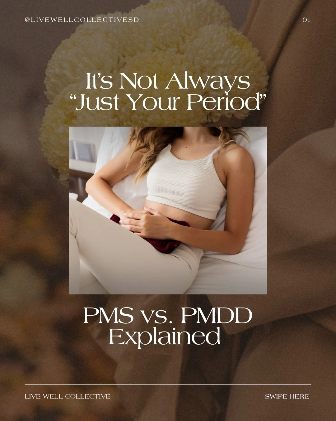 Many women are told their symptoms are &ldquo;just PMS.&rdquo;
But for those living with PMDD, the experience is far more intense, and often life-altering.

The difference lies in severity and impact: PMS causes discomfort, while PMDD disrupts daily 
