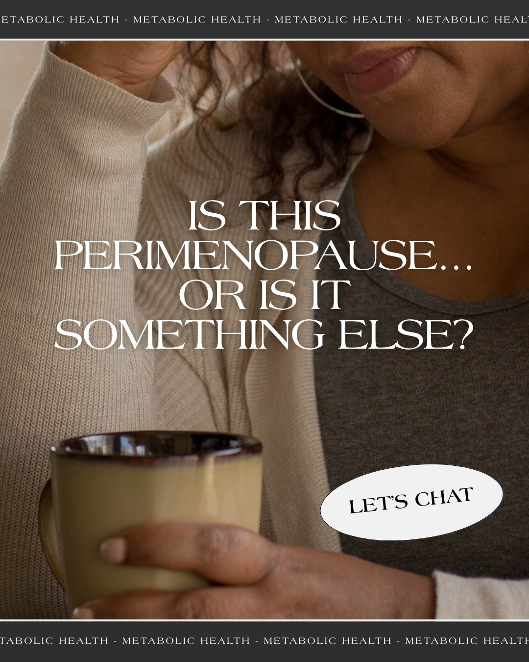 &ldquo;Is this perimenopause?&rdquo;

It&rsquo;s one of the most common questions women ask. Yet one of the least clearly answered.

Perimenopause can start years before your final period, often in your late 30s or early 40s, but it isn&rsquo;t alway