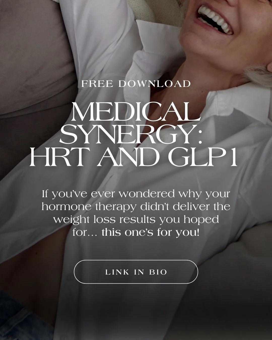 HRT supports the foundation: thyroid, estrogen, testosterone, and cortisol.

GLP-1s optimize the signals: insulin, satiety, and glucose control.

We created a new guide that explains how these therapies work better together than alone, so you can und