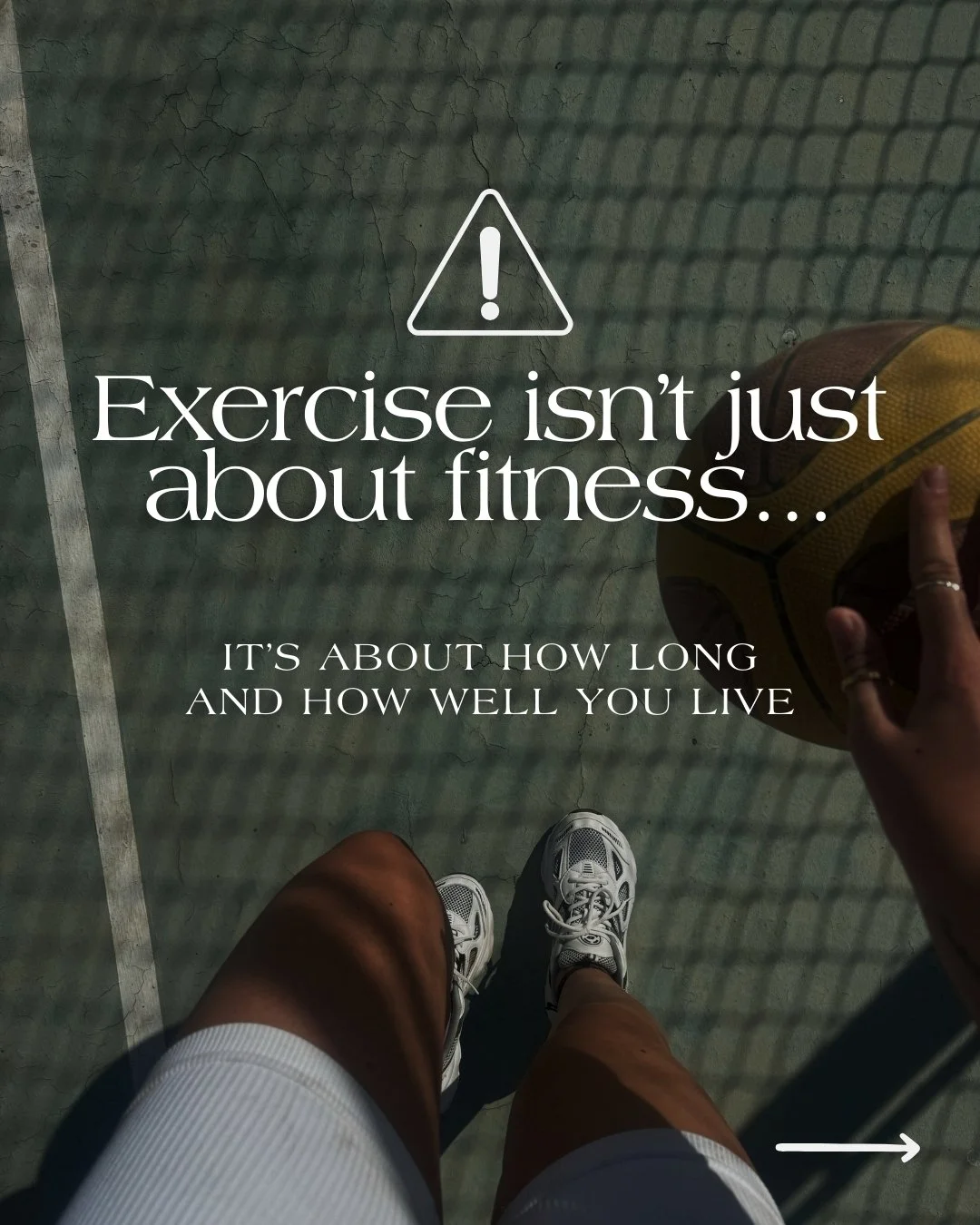 Too often, movement gets framed around calories and weight.

But the most powerful benefits have little to do with the scale.

✅ It lowers the risk of heart disease, diabetes, and chronic inflammation.
✅ It protects bones, sharpens memory, and lifts 