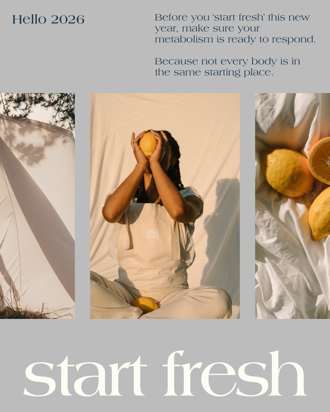 Before you &ldquo;start fresh,&rdquo; ask this: Is your metabolism ready to respond?

When your hormones, blood sugar, or recovery signals are off, your body isn&rsquo;t in fat-loss or performance mode; it&rsquo;s in protection mode.

That&rsquo;s wh