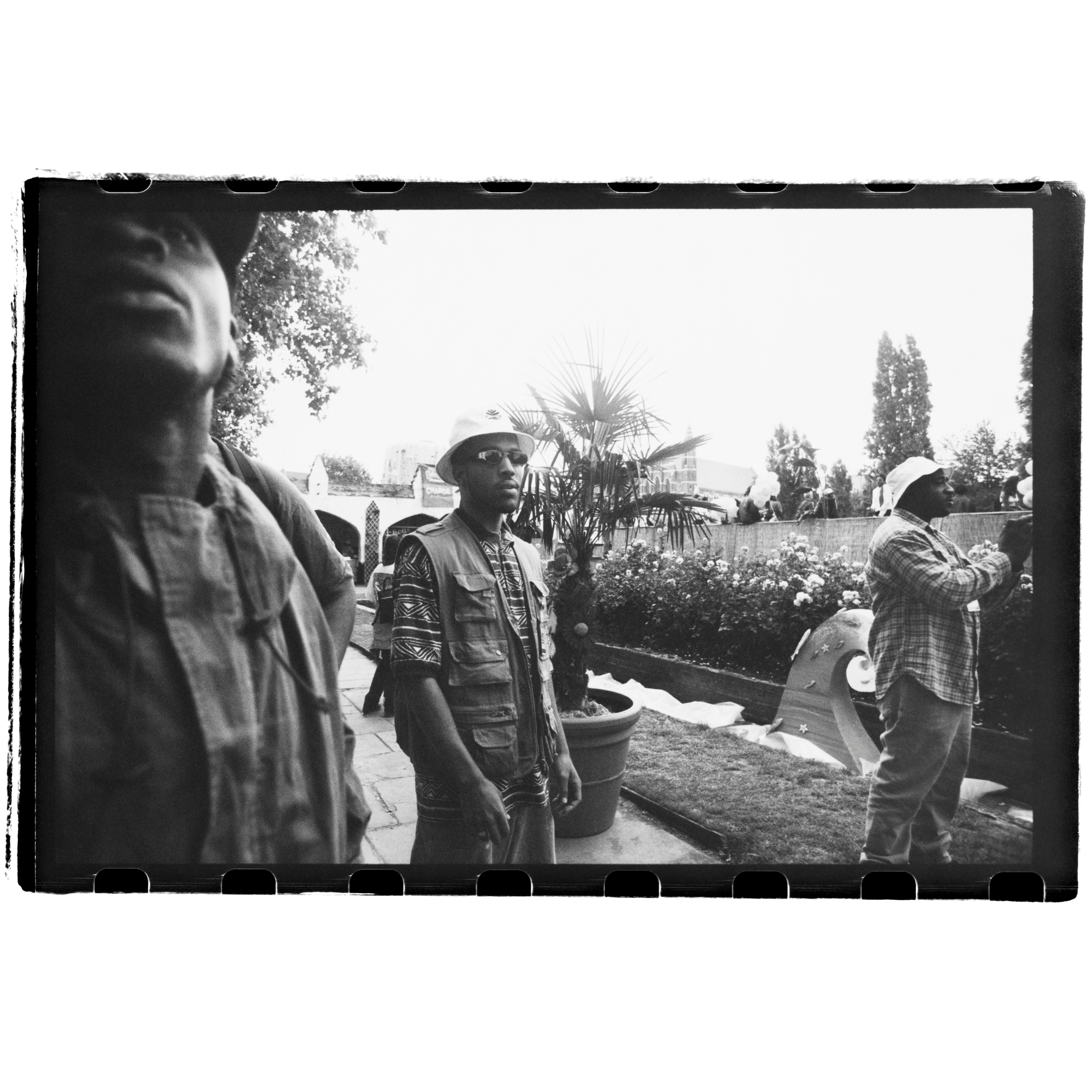 Eddie Otchere, The Jungle Brothers, Notting Hill, London, August 1996