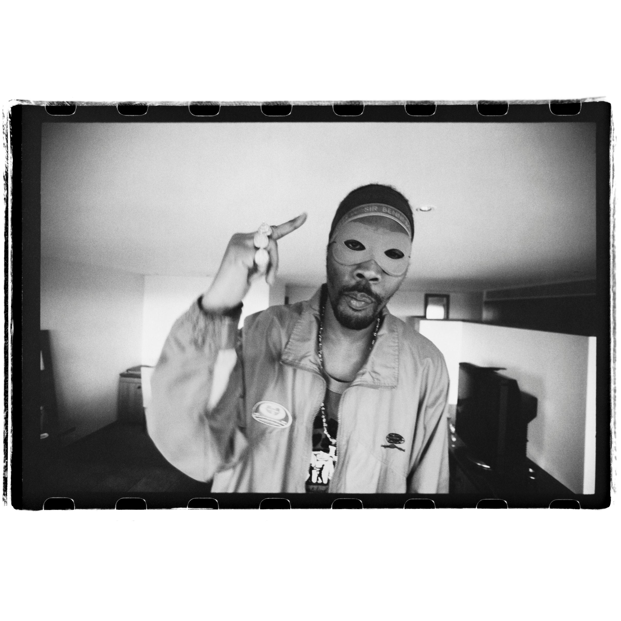 Eddie Otchere, RZA as Bobby Digital, Metropolitan Hotel, London, 1998