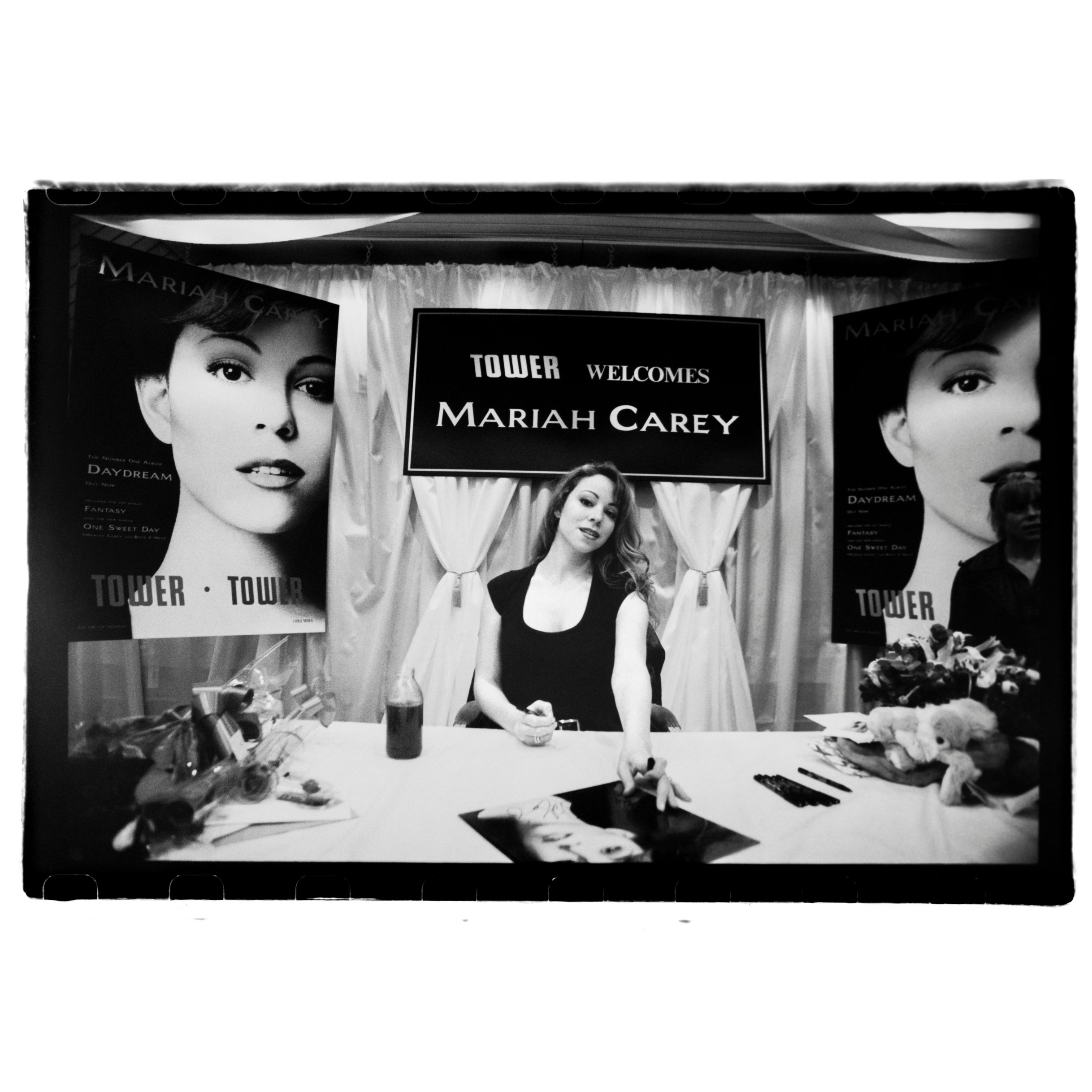 Eddie Otchere, Mariah Carey, Tower Records, 1995