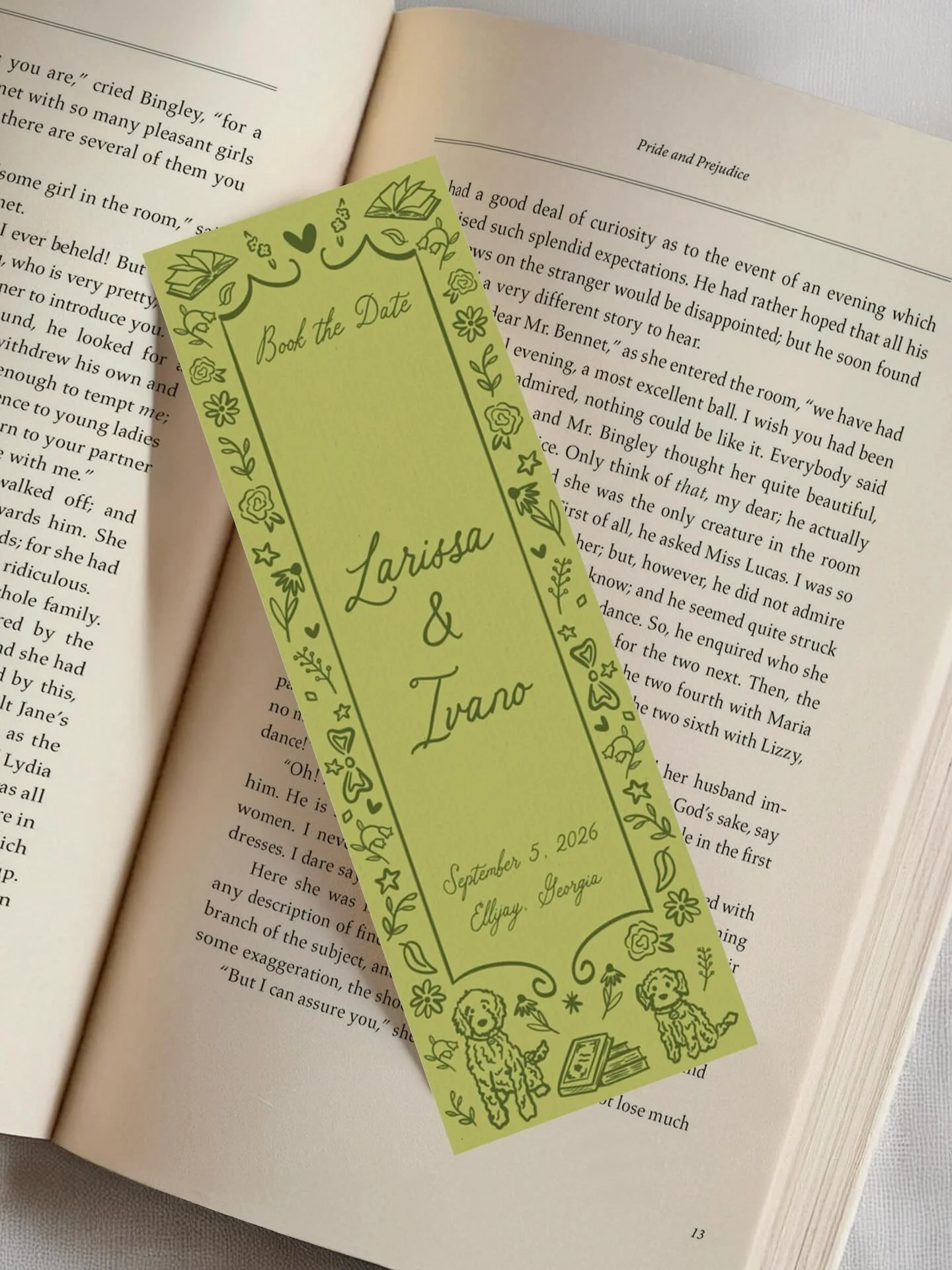 PSA your Save the Dates can be a bookmark or a postcard or a Polaroid or whatever you want them to be ⭐️📚💌