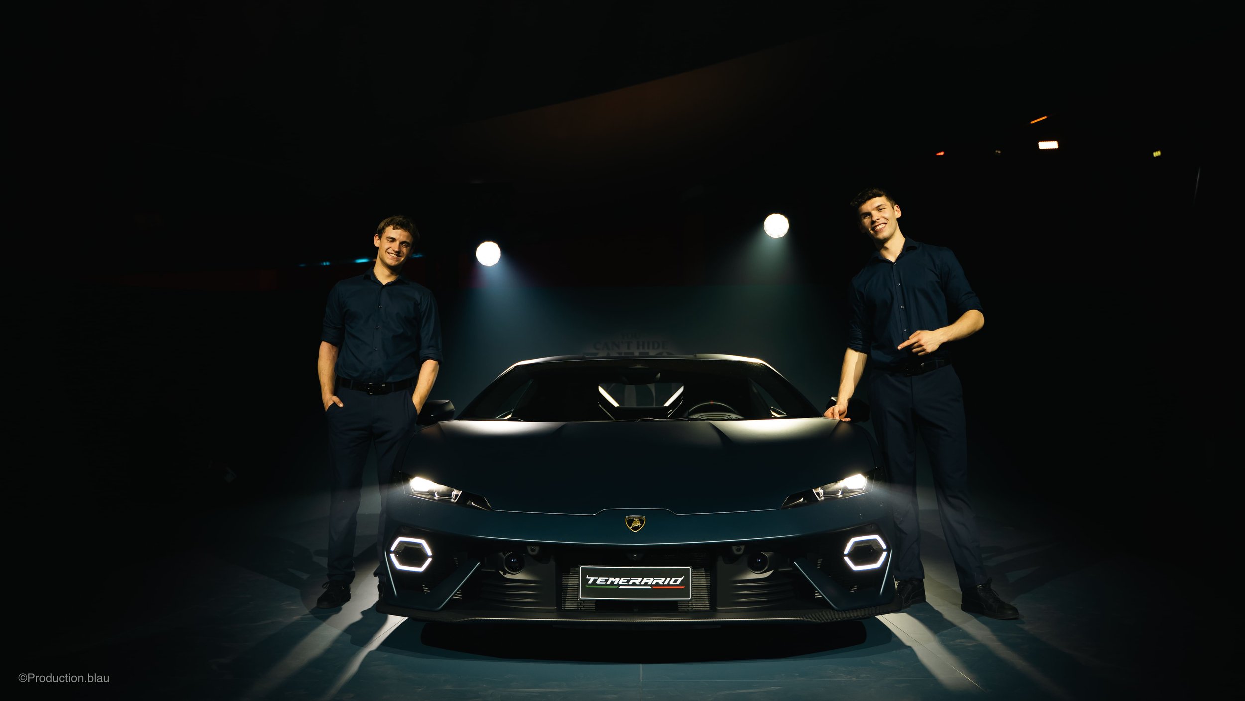 Fusion bei der europäischen Premiere des Lamborghini Temerarios