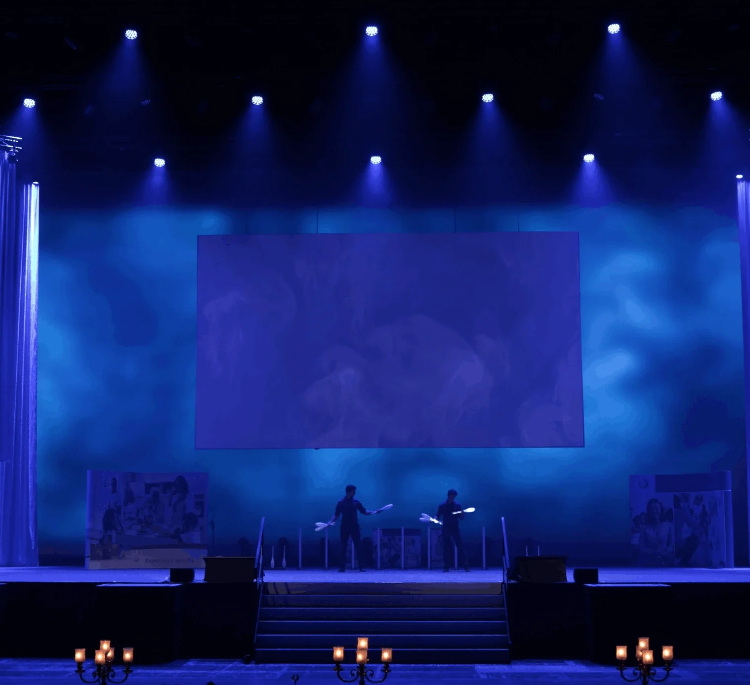 Immersiver LED-Showact mit Markeninszenierung