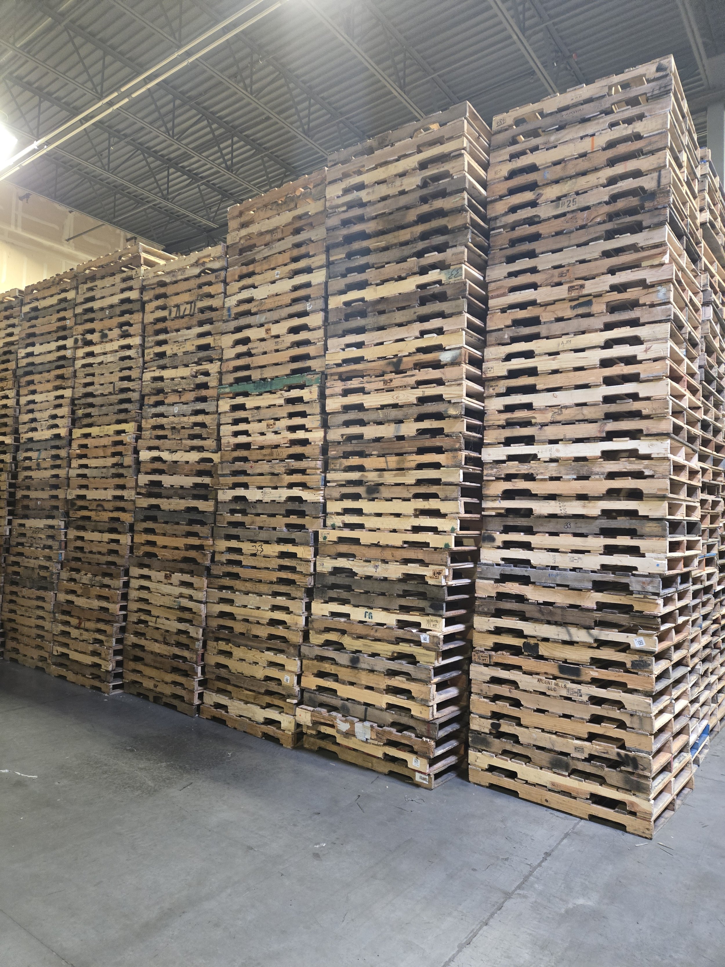 48x40 Food-Grade B Pallets for Sale - Olympic Pallet Corp