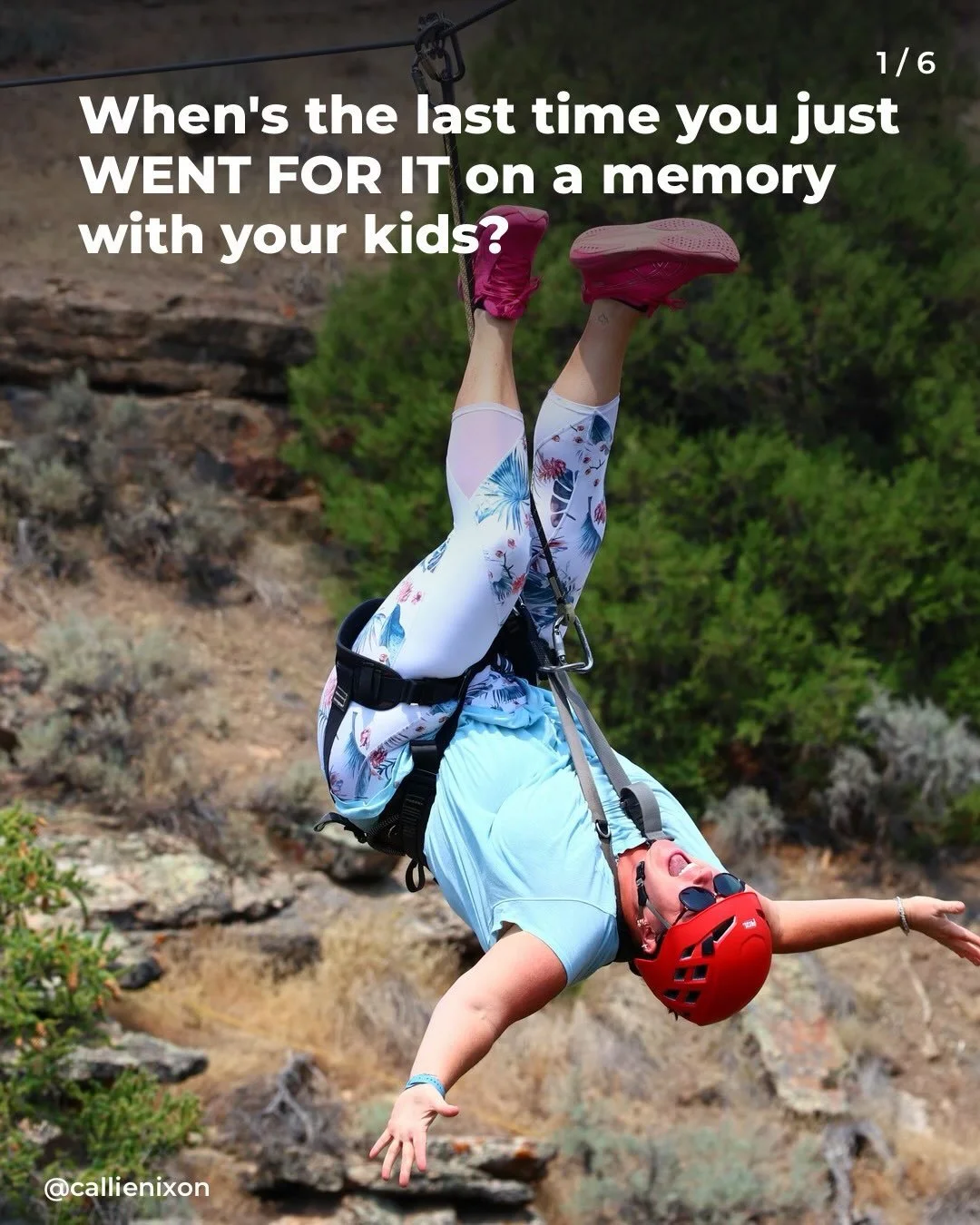 When was the last time you just went for it?
Not the curated, coordinated outfits, &ldquo;everybody better smile&rdquo; memory. I&rsquo;m talking about the screaming, upside down, hair everywhere &ldquo;what was I thinking I&rsquo;m too old for this&
