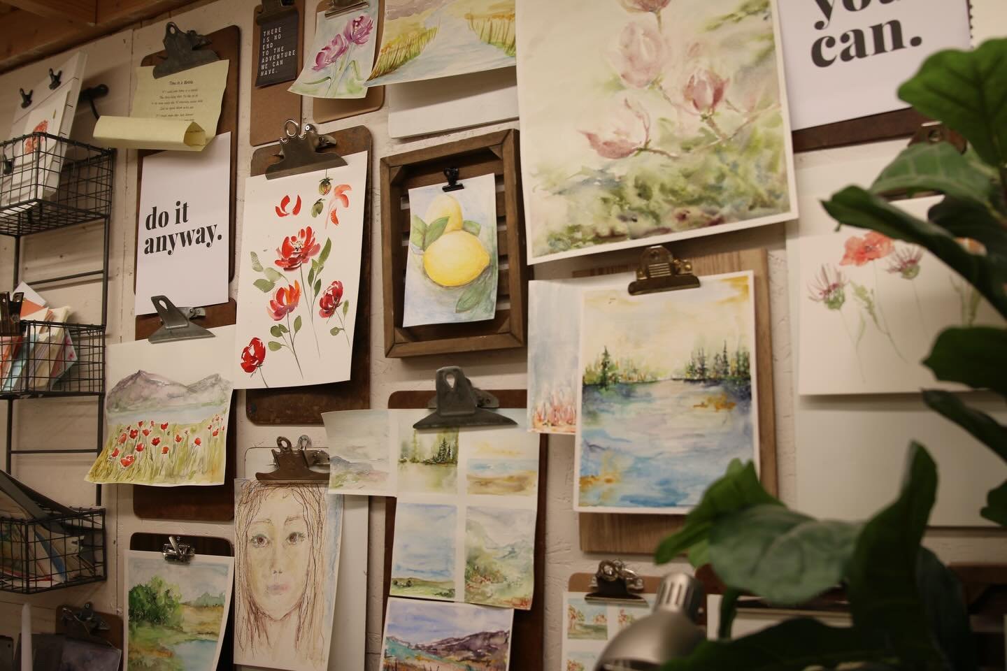 The clipboard wall in my studio lets me remember where I&rsquo;ve been and what I&rsquo;ve done. When I&rsquo;m feeling empty or unsure of where I&rsquo;m supposed to go next, looking at this wall whispers permission to lean in to the dissonance that