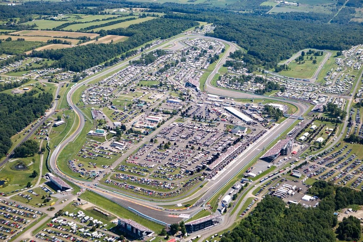 Aerial view of Watkins Glen International