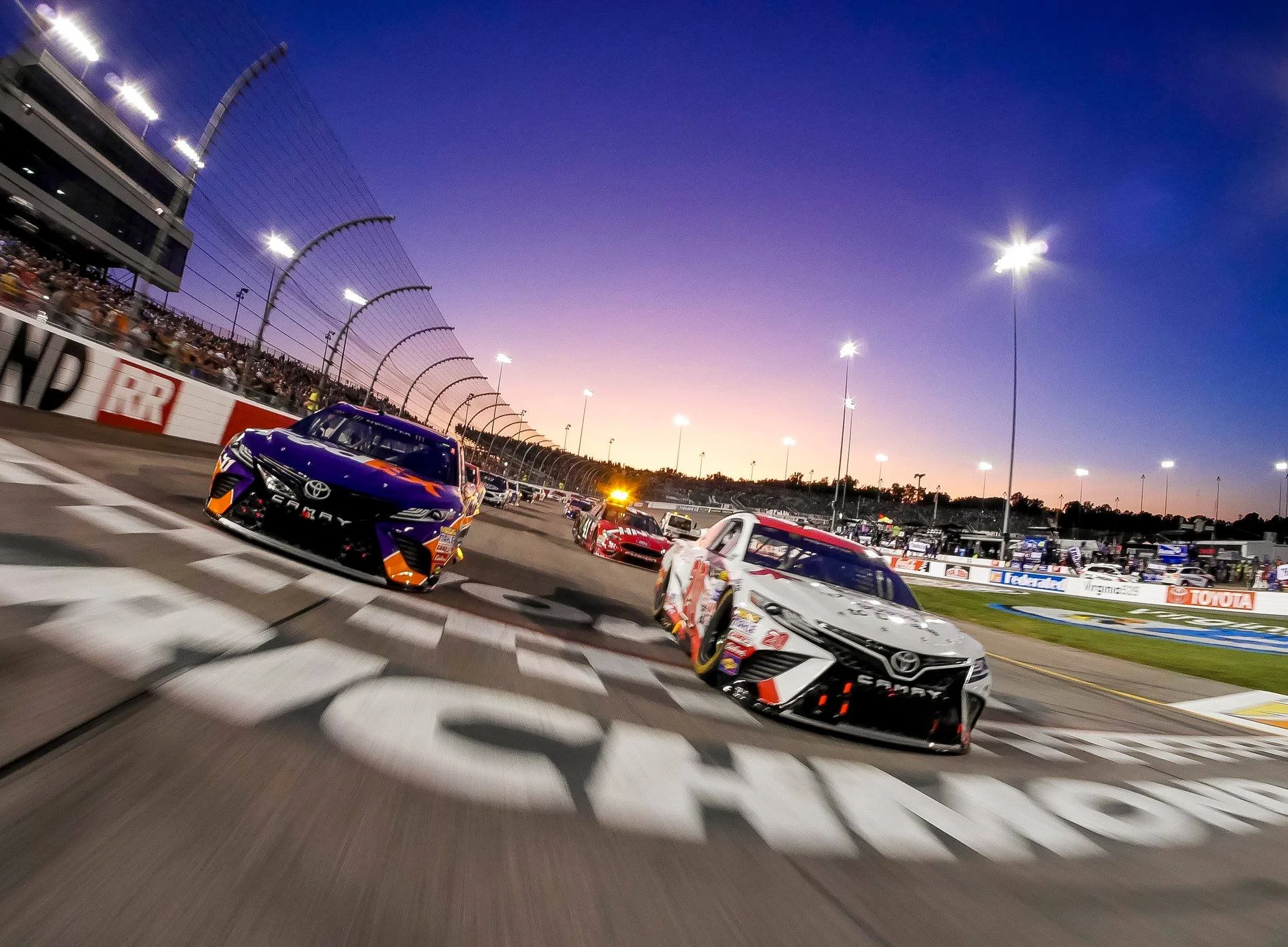 Richmond Raceway sunset
