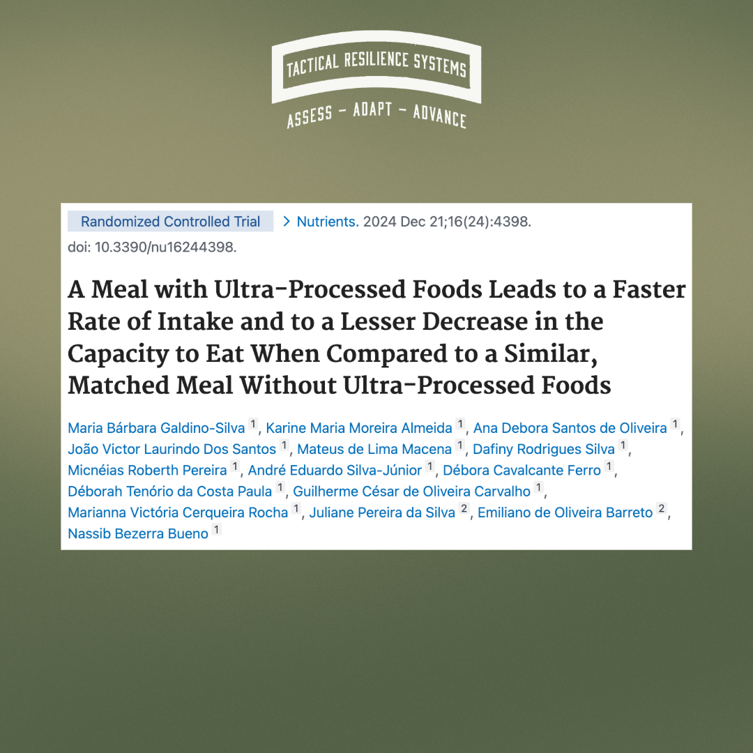 066 - Eat Fast, Stay Hungry: The Ultra-Processed Risk